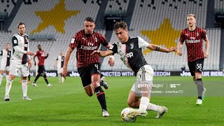 Coupe dItalie  Juventus 00 Milan AC fin de parcours pour Bennacer [upl. by Shererd]