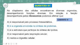 232  REVISÃO E CORREÇÃO  CITOPLASMA DAS CÉLULAS PROCARIONTES E EUCARIONTES [upl. by Bresee]