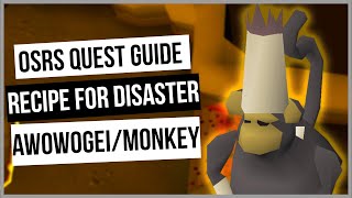 OSRS Free King Awowogei Recipe for Disaster RFD Quest Guide  Ironman Friendly  Old School RS [upl. by Aicilihp340]