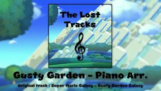 Gusty Garden Galaxy Piano Arrangement  The Lost Tracks [upl. by Siramad]