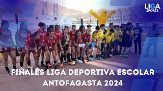 FINALES LIGA DEPORTIVA ESCOLAR  ANTOFAGASTA 2024 [upl. by Ahsetel]