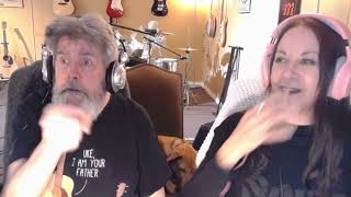 Davina Michelle covers IMAGINE by John Lennon  Our Reaction Suesueandthewolfman [upl. by Eillak]