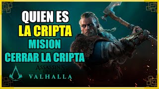 ¿Quién es La Cripta  Misiónquot Cerrar la Criptaquot  Assassins Creed Valhalla [upl. by Billye]