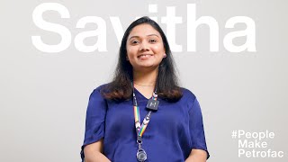 PeopleMakePetrofac  Savitha Senior Technical Safety Engineer [upl. by Kachine]