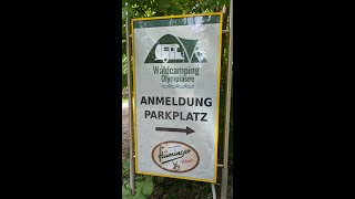 Himmelfahrt Waldcamping am Olympiasee bei Coswig [upl. by Htezzil]