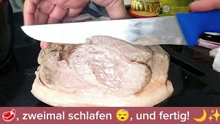 Schinken ohne Pökelsalz 🥩 Zweimal schlafen fertig 🌙✨ [upl. by Sandro]