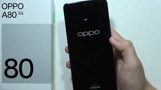 OPPO A80 5G How to Switch On [upl. by Asirret]