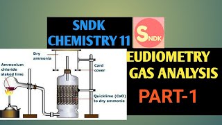 EUDIOMETRY gas analysis Concept part1 [upl. by Sedinoel]