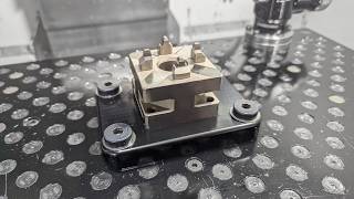 Machining an ErowaSaunders Adapter Plate [upl. by Hershell412]