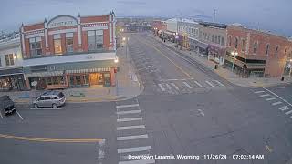 Downtown Laramie Web Camera [upl. by Aicelef]