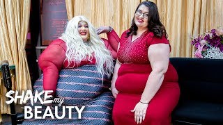 550lb Beautician Launches New PlusSize Salon And NightClub  SHAKE MY BEAUTY [upl. by Acirt]