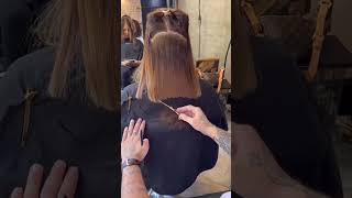 how to cut long shaggy bob haircut longbob shorthaircut bobhaircut haircut shorts shortsvideo [upl. by Dymoke]