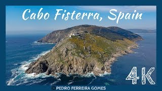 Spain 4K  Cabo Fisterra [upl. by Baudin]