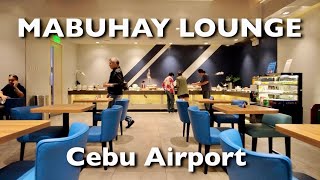 Mabuhay Lounge  Mactan Cebu Airport  Terminal 1  Philippine Airlines Airport Lounge [upl. by Celestia]