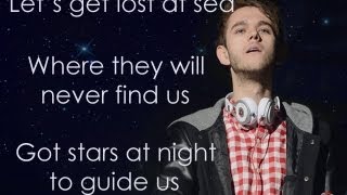 Lost At Sea  Zedd feat Ryan Tedder Lyric Video [upl. by Socrates]