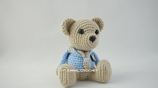 Oso amigurumi tutorial [upl. by Teddman]