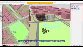 How to import objects from SketchUp 3D modeling software into Aimsun Next [upl. by Bagger]