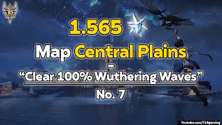 Map Central Plains Clear 100 1565 Astrite 710 map Wuthering Waves wutheringwaves kurogames [upl. by Whitnell]