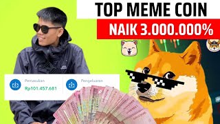 SIAP NAIK 45000  ‼️ TOP MEME COIN 2025… [upl. by Tunk]