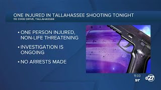 Tallahassee Police Department investigating shooting incident on Dixie Drive [upl. by Esilahc]