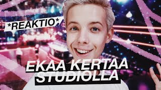 REAGOIN TANSSII TÄHTIEN KANSSASTUDIOON 😱😍 Vlogi [upl. by Siroved]