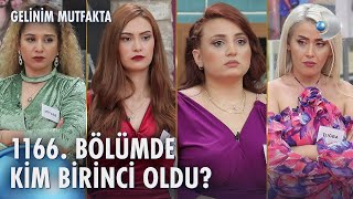 Gelinim Mutfakta 1166 bölümde gün birincisi kim oldu [upl. by Ayrad]