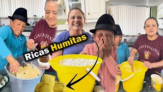 DELICIOSAS HUMITAS CASERAS con DOÑA EMPERA  La Irene Cocina [upl. by Ferrel]