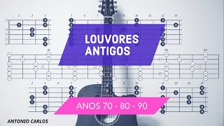 Louvores Antigos  Anos 70  80  90  Volume 02 [upl. by Denys]