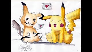 Mimikyu And Pikachu Tribute  Mimikyus Song [upl. by Aunson]