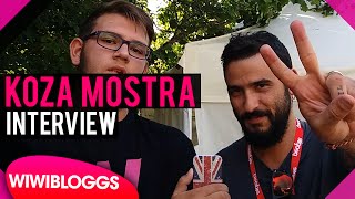 Koza Mostra  Interview  River Party Greece Eurovision 2013  wiwibloggs [upl. by Anel432]