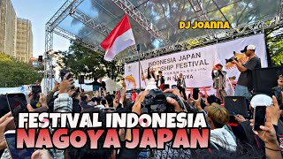 PERGI KE FESTIVAL INDONESIA DI JEPANG ADA DJ JOANNA  INDONESIA JAPAN DJ JOANNA [upl. by Franciska609]