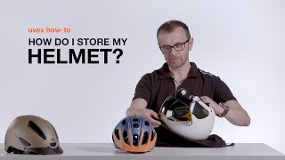 How do I store my helmet  uvex howto [upl. by Itoyj235]