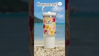 your water bottle if u… ifyou fypシ゚ stanley owala hydroflask lululemon beach trending [upl. by Pricilla]