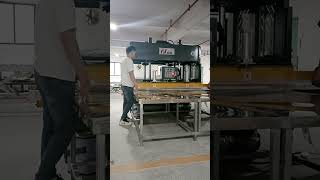 Compressed mattress packaging machine factory mattress mattressinabox furniture [upl. by Aniakudo]