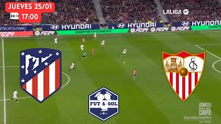 🔴ATLETICO MADRID  SEVILLA EN VIVO  COPA DEL REY FUT AND GOL [upl. by Georgi992]