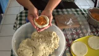 Gorditas rellenas de queso con chile [upl. by Leonerd839]