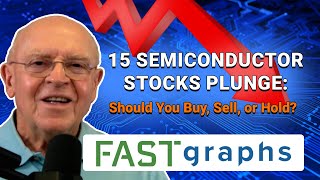 15 Semiconductor Stocks Plunge Should You Buy Sell or Hold  FAST Graphs [upl. by Ardnasal]