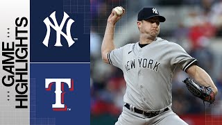 Yankees vs Rangers Game Highlights 42723  MLB Highlights [upl. by Ennayhc]