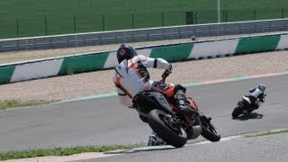 KTM Duke 690 IV  Trackday Mettet 2013 [upl. by Ahsyla]