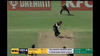 best chase by Michael Bracewell🤯🤯🔥141 Runs just 65 balls🔥 what a match 🔥super smash Wellington🔥 [upl. by Erihppas]