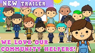 Lilas World Community Helpers Game Trailer [upl. by Valdes]