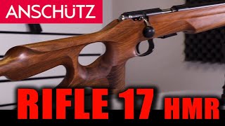 RIFLE ANSCHUTZ 1517 D HB Thumbhole Calibre 17 HMR  Pro Hunters [upl. by Maible844]