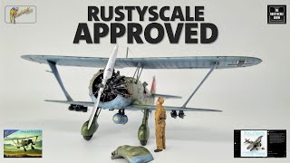 How to build a prize winning modelkit  Henschel 123 in 148 scale FINAL ASSEMBLY [upl. by Harbird]