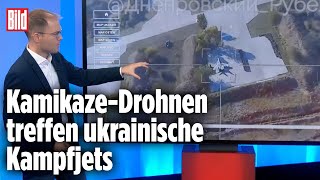 Moskau nutzt neue Strategie gegen Kiews Luftwaffe  BILDLagezentrum [upl. by Assyla]