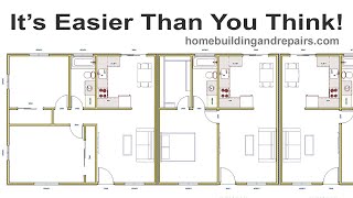 Easiest Way To Design Multi Unit Single Story Apartment Buildings  Architectural Education [upl. by Cirdes]