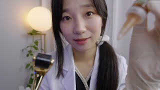 ASMR Dermatologist Facial Treatment Dermarolling [upl. by Aihseuqram]