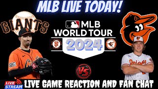 Baltimore Orioles vs San Francisco Giants ⚾🔥 Live MLB Playbyplay Watch [upl. by Clarke863]