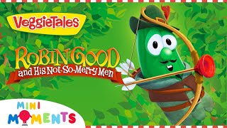 Learning To Forgive 🏰 🏹  VeggieTales Robin Good  30 Minute Full Story  Mini Moments [upl. by Anatnas]