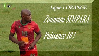 Zoumana SIMPARA le meilleur buteur actuel en L1 [upl. by Kitarp]