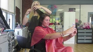 WORKING AT THE HAIR SALON│9•11•14 DAILY VLOG [upl. by Olrac]